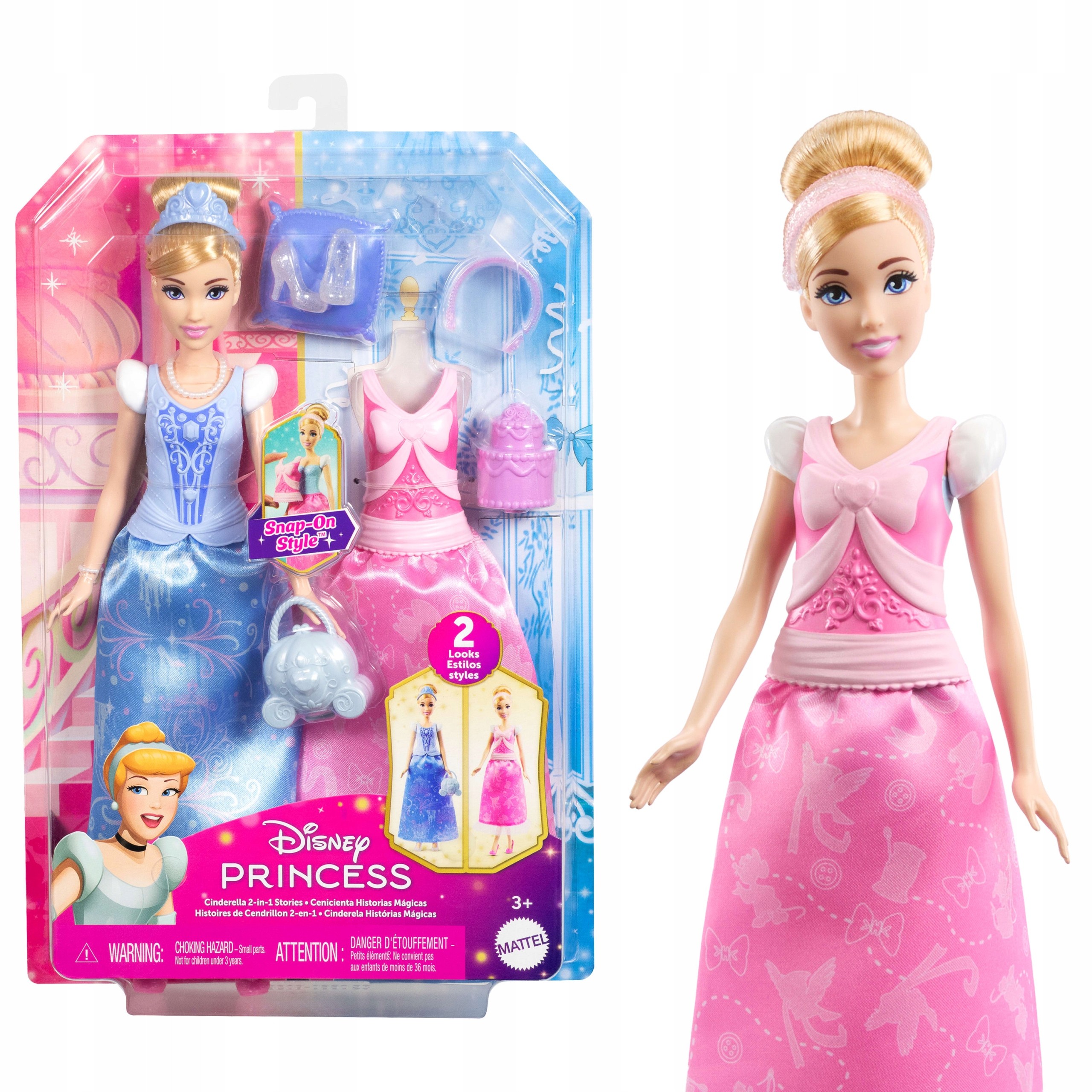 BÁBIKA DISNEY PRINCEZNÁ POPELKA JCR95